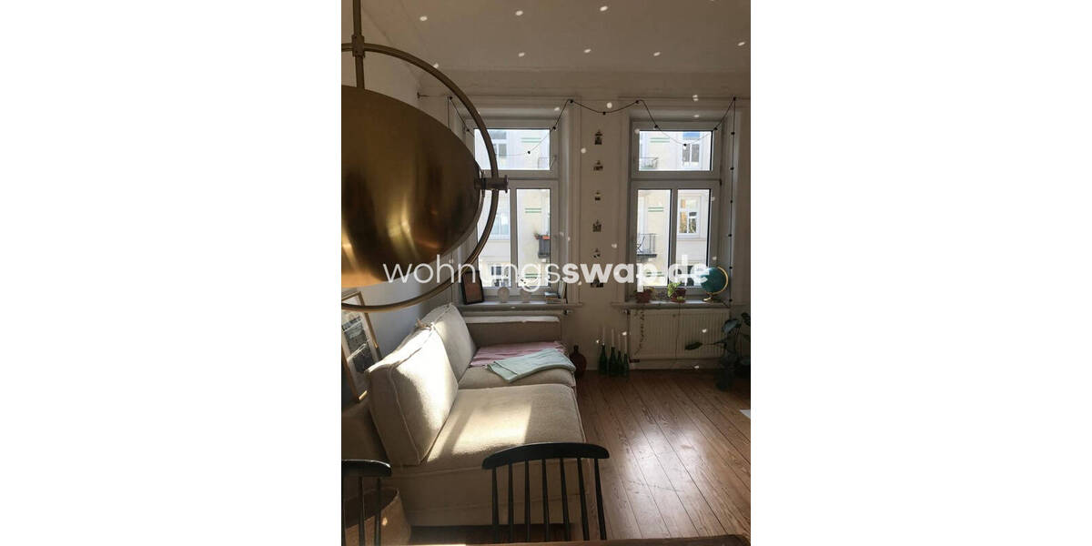 Etagenwohnung Hamburg Eimsbüttel - 2 Zimmer, 49 m&sup2;, 900&euro; | Angebot:26006317