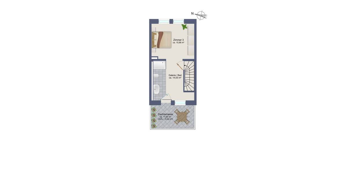 Reihenmittelhaus Hamburg / Horn Horn - 4 Zimmer, 117 m&sup2;, 617.000&euro; | Angebot:26289951