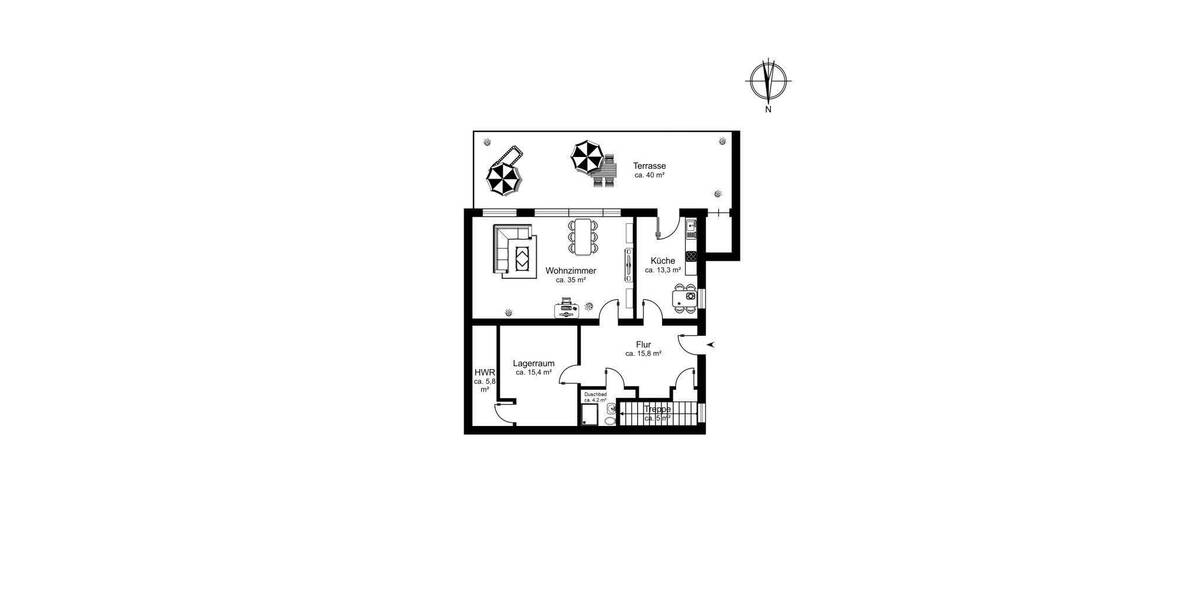 Doppelhaushälfte Hamburg Lohbrügge - 3 Zimmer, 108 m&sup2;, 425.000&euro; | Angebot:25728835