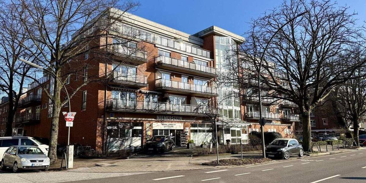 Etagenwohnung Hamburg Uhlenhorst - 1 Zimmer, 55 m&sup2;, 479.000&euro; | Angebot:25779583