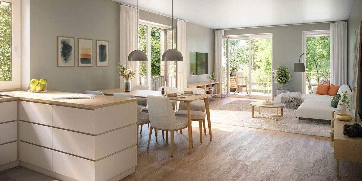 Etagenwohnung Hamburg Poppenbüttel - 3 Zimmer, 83 m&sup2;, 749.000&euro; | Angebot:25796409