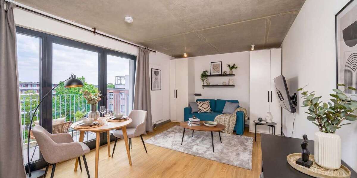 Etagenwohnung Hamburg Barmbek-Nord - 1 Zimmer, 35 m&sup2;, 360.000&euro; | Angebot:26950012