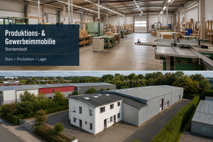 Einmalige Chance! Produktions-und Gewerbeimmobilie mit Büroflächen in gefragter Lage von Norderstedt! - Gewerbeobjekt Norderstedt Friedrichsgabe | Angebot:26961581