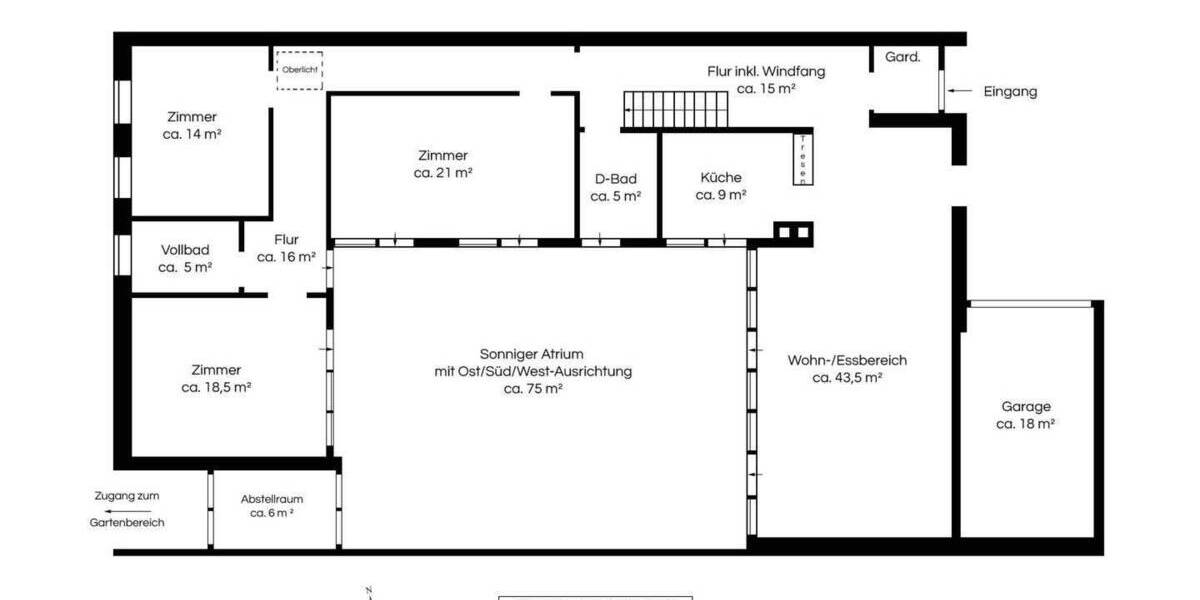 Bungalow Hamburg Groß Flottbek - 4 Zimmer, 147 m&sup2;, 1.145.000&euro; | Angebot:25822365