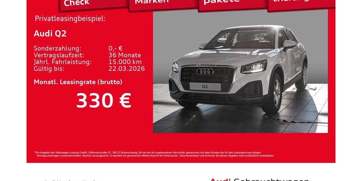 Audi Q2 1.890 km 26.440 &euro; Hamburg 22419