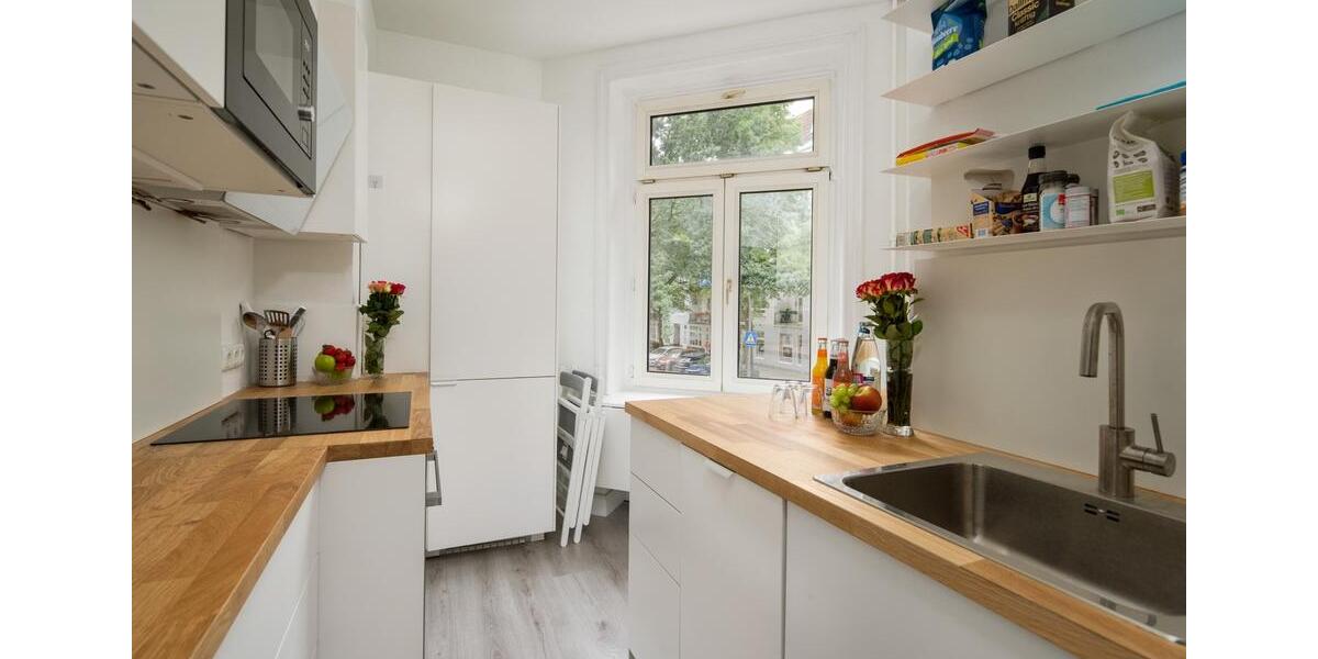 Etagenwohnung Hamburg Winterhude - 2 Zimmer, 45 m&sup2;, 2.200&euro; | Angebot:25752427