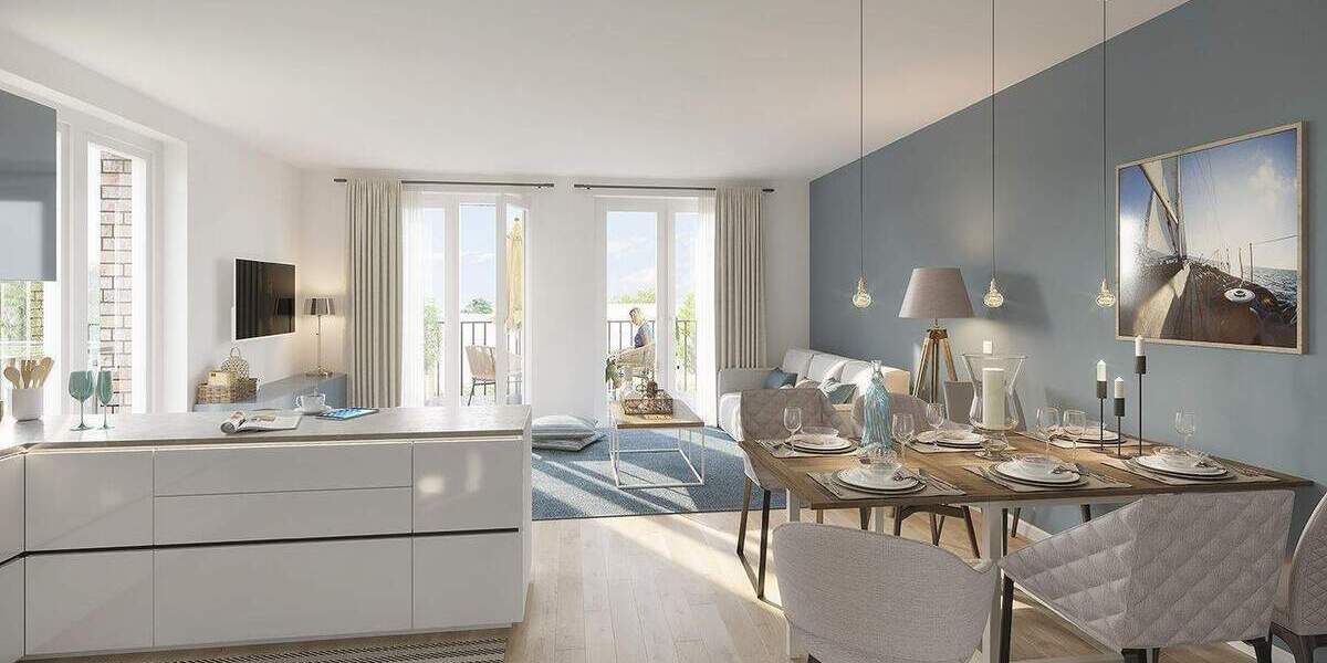 Terrassenwohnung Norderstedt Harksheide - 2 Zimmer, 349.900&euro; | Angebot:26038135