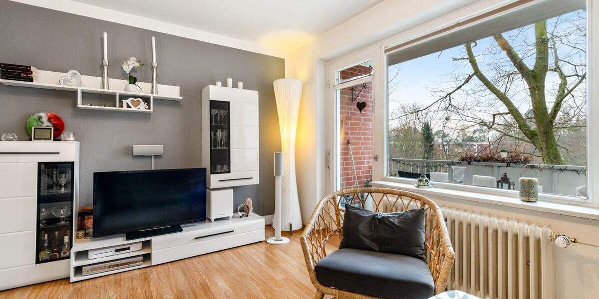 Etagenwohnung Hamburg Rahlstedt - 2 Zimmer, 58 m&sup2;, 195.000&euro; | Angebot:25661293
