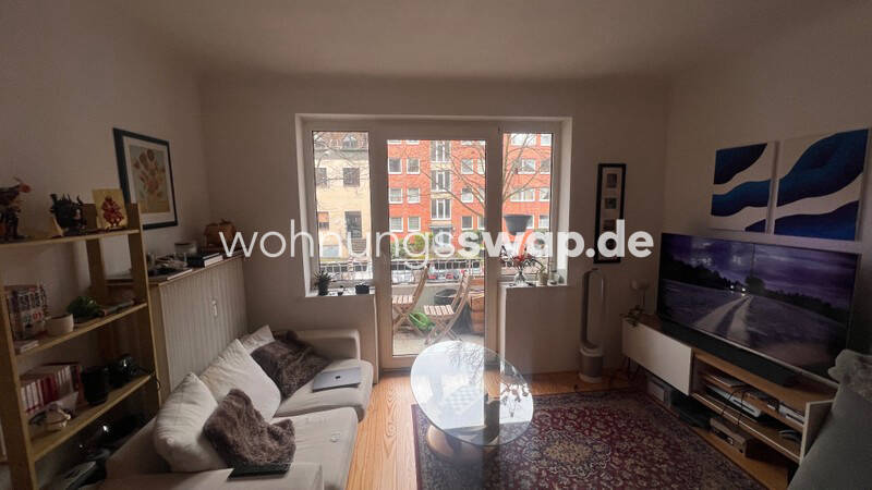 Etagenwohnung Hamburg Eilbek - 4 Zimmer, 80 m&sup2;, 900&euro; | Angebot:26028599
