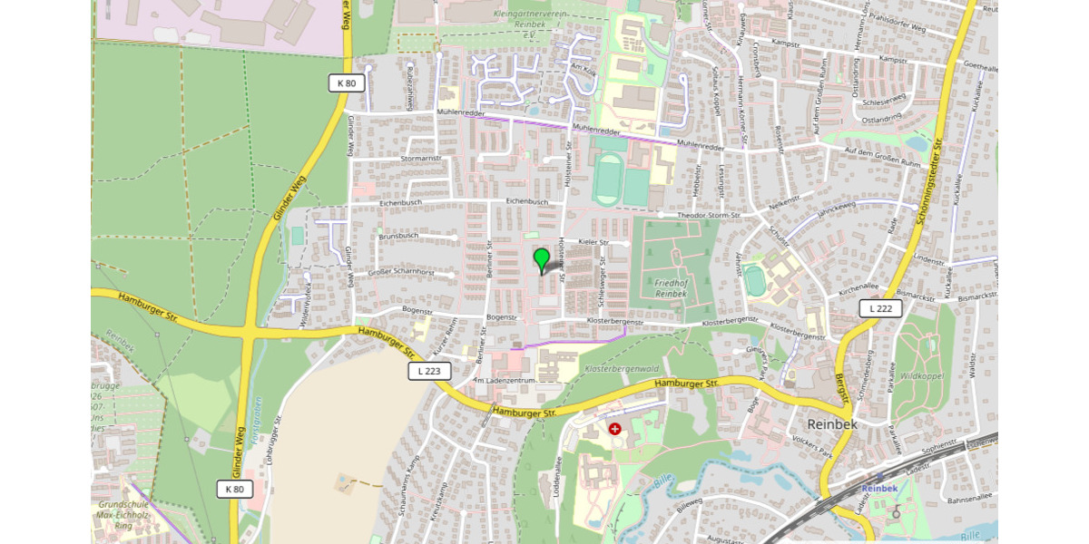 Etagenwohnung Reinbek - 2 Zimmer, 42 m&sup2;, 179.000&euro; | Angebot:25700321