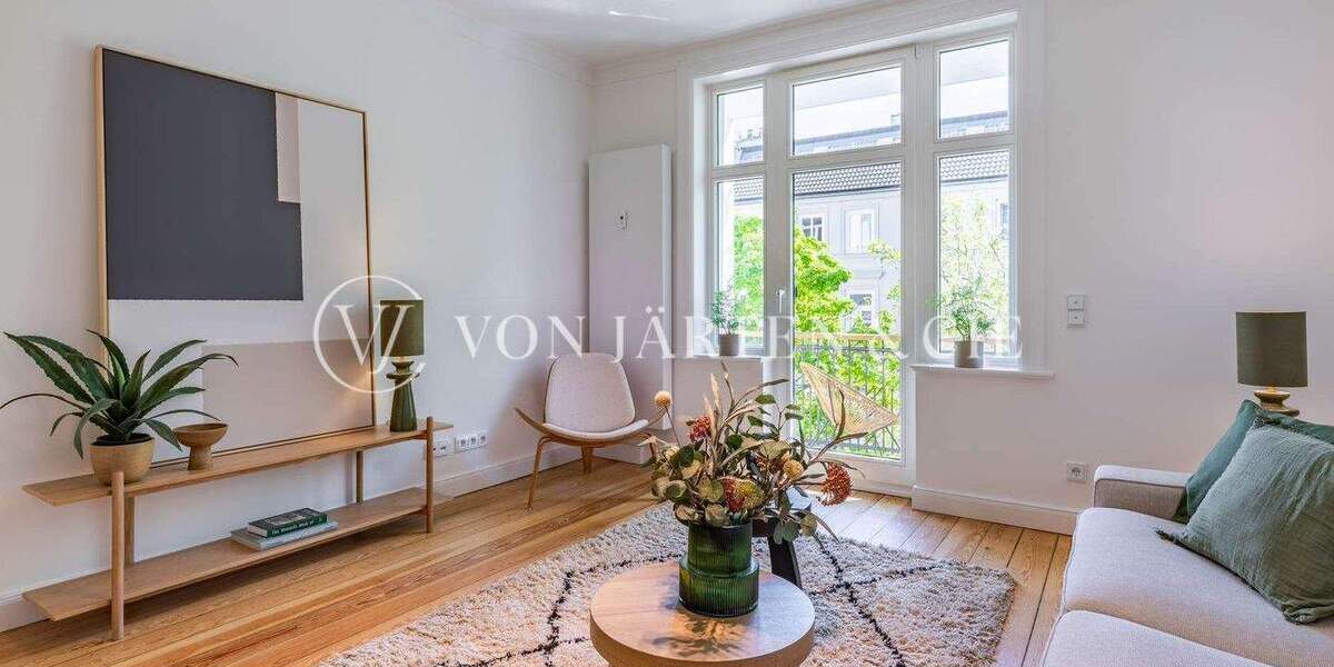 Etagenwohnung Hamburg Uhlenhorst - 4 Zimmer, 76 m&sup2;, 929.000&euro; | Angebot:25734028