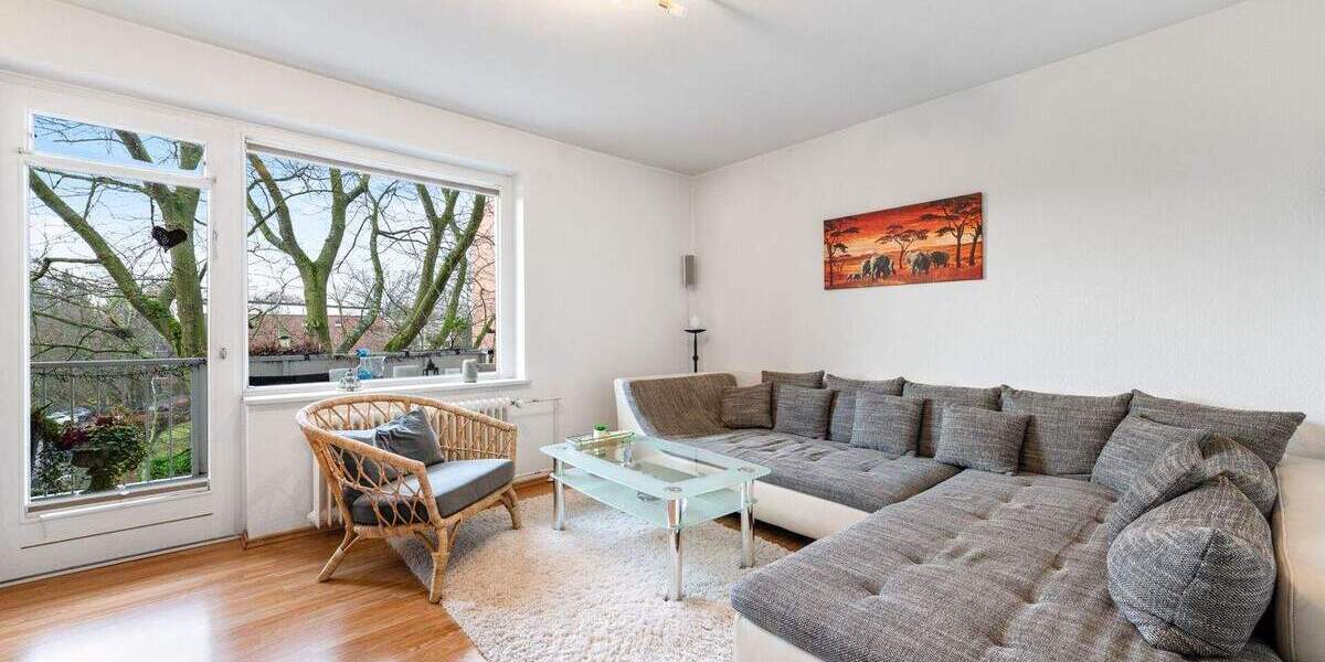 Etagenwohnung Hamburg Rahlstedt - 2 Zimmer, 58 m&sup2;, 195.000&euro; | Angebot:25661293