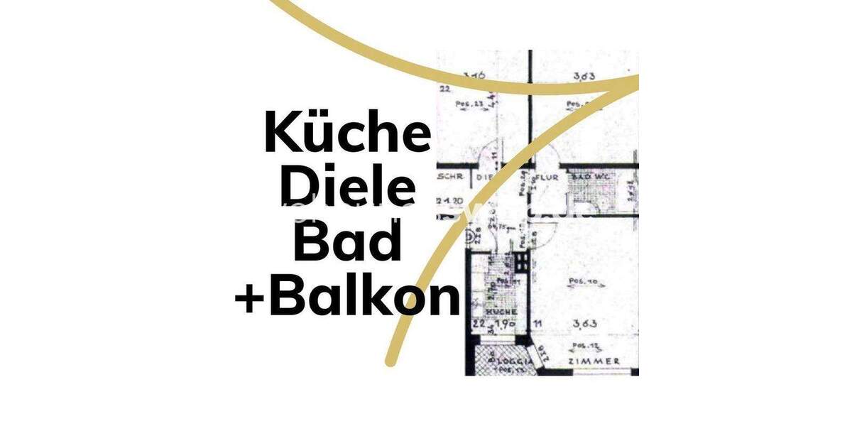 Etagenwohnung Hamburg Winterhude - 3 Zimmer, 66 m&sup2;, 1.000&euro; | Angebot:25935139