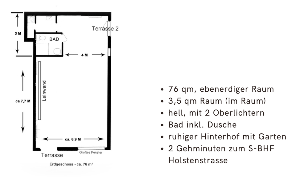 Gewerbeobjekt Hamburg Altona-Nord - 400&euro; | Angebot:25966948