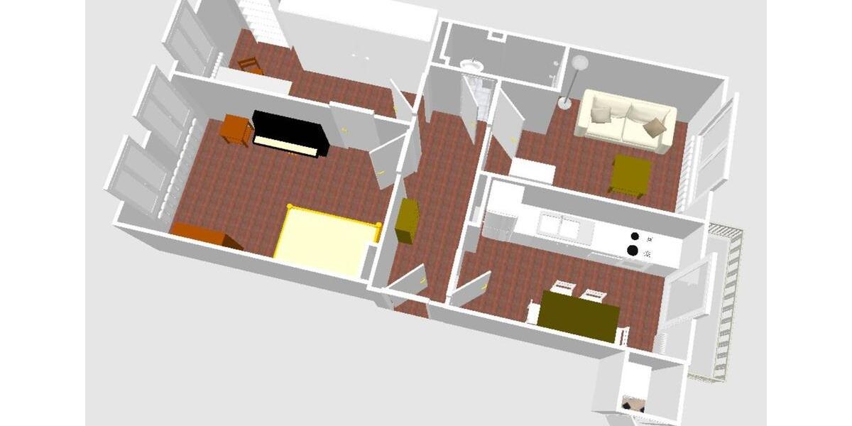 Etagenwohnung Hamburg Harburg - 3 Zimmer, 60 m&sup2;, 279.000&euro; | Angebot:25899119