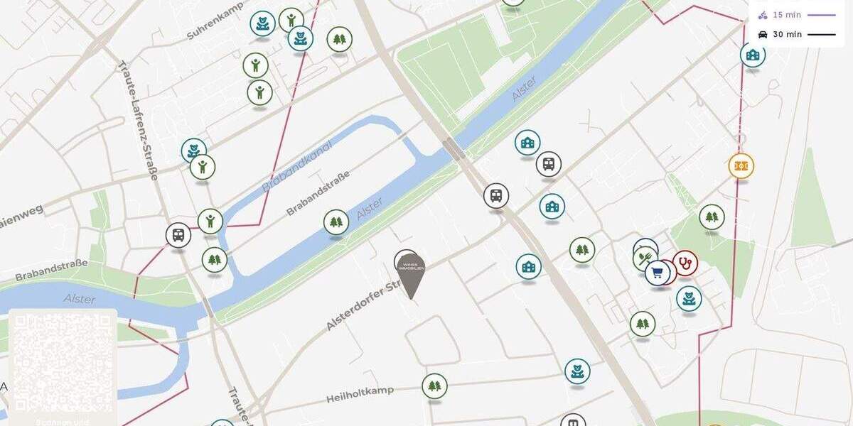 Mehrfamilienhaus, Wohnhaus Hamburg Alsterdorf - 6 Zimmer, 205 m&sup2;, 4.050&euro; | Angebot:25735936