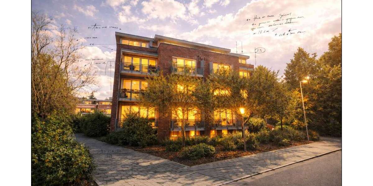 Etagenwohnung Ahrensburg - 2 Zimmer, 58 m&sup2;, 249.800&euro; | Angebot:23882726