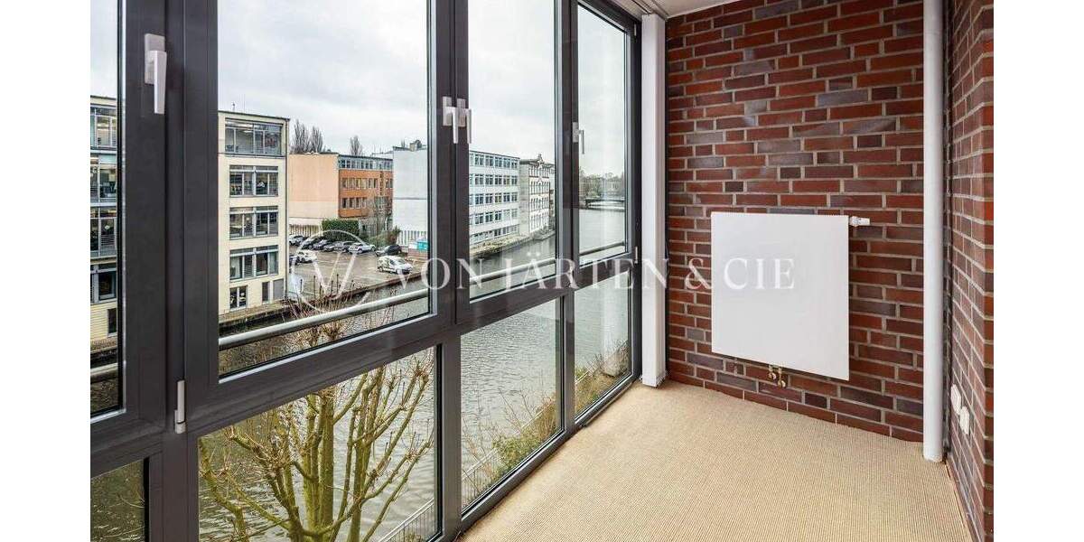 Etagenwohnung Hamburg Winterhude - 2 Zimmer, 57 m&sup2;, 650.000&euro; | Angebot:25772182