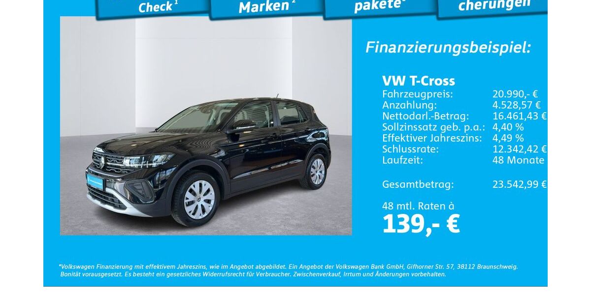 VW T-Cross 9.274 km 20.490 &euro; Glinde 21509