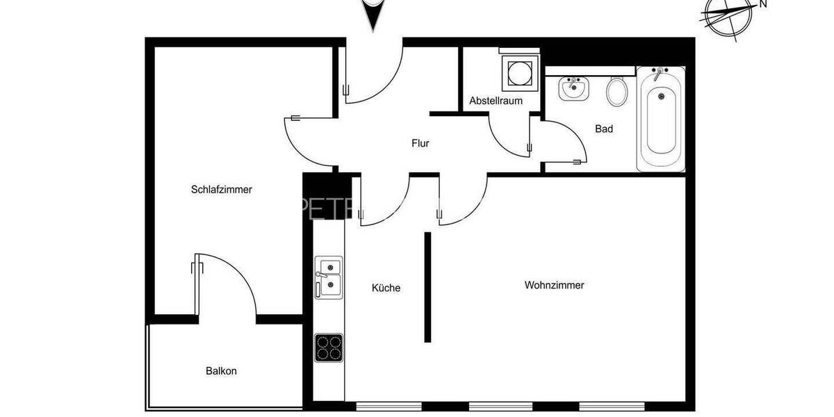 Einfamilienhaus Hamburg Harvestehude - 6 Zimmer, 1.350.000&euro; | Angebot:25701289