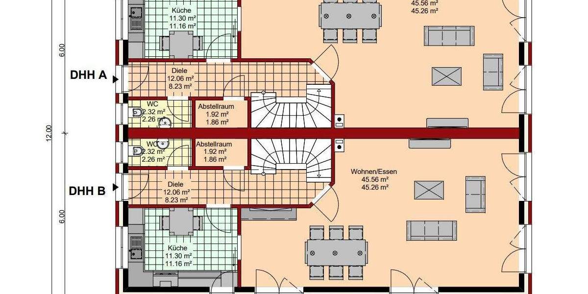 Reihenmittelhaus Hamburg / Osdorf Osdorf - 4 Zimmer, 135 m&sup2;, 598.000&euro; | Angebot:25705792