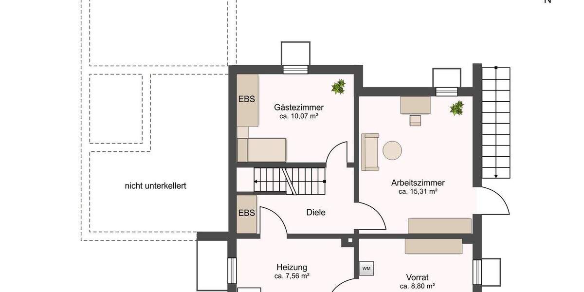 Einfamilienhaus Hamburg Lohbrügge - 3 Zimmer, 83 m&sup2;, 450.000&euro; | Angebot:25667069