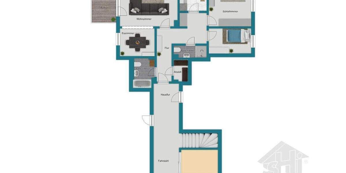 Etagenwohnung Norderstedt Garstedt - 3 Zimmer, 87 m&sup2;, 319.000&euro; | Angebot:25773175