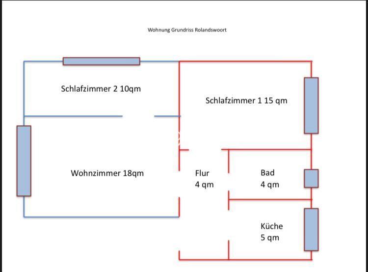 Etagenwohnung Hamburg Ottensen - 3 Zimmer, 57 m&sup2;, 850&euro; | Angebot:24539230