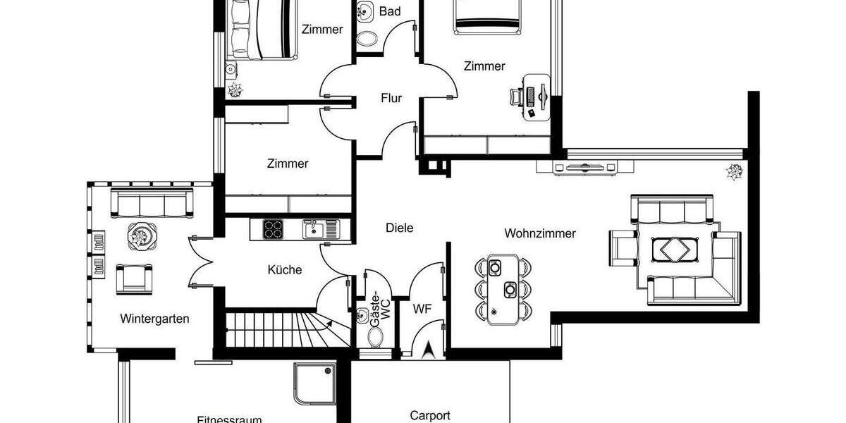 Einfamilienhaus Wentorf - 5 Zimmer, 145 m&sup2;, 2.000&euro; | Angebot:25673414