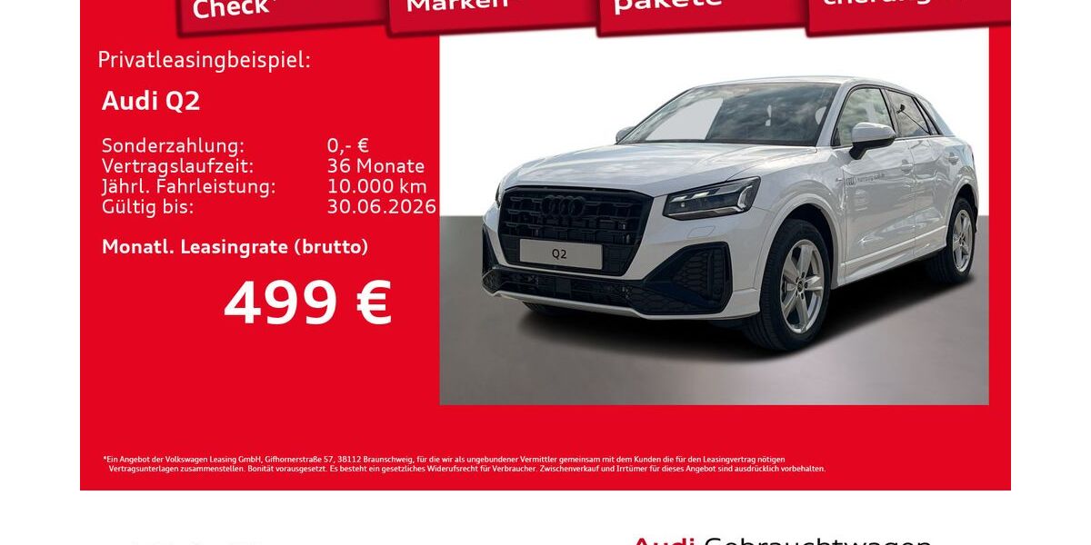 Audi Q2 2.998 km 36.998 &euro; Hamburg 22529