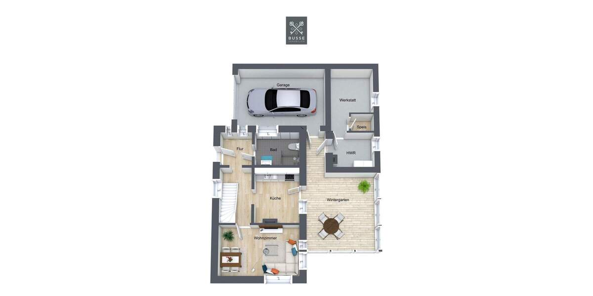 Einfamilienhaus Hamburg Billstedt - 3 Zimmer, 72 m&sup2;, 455.000&euro; | Angebot:25739444