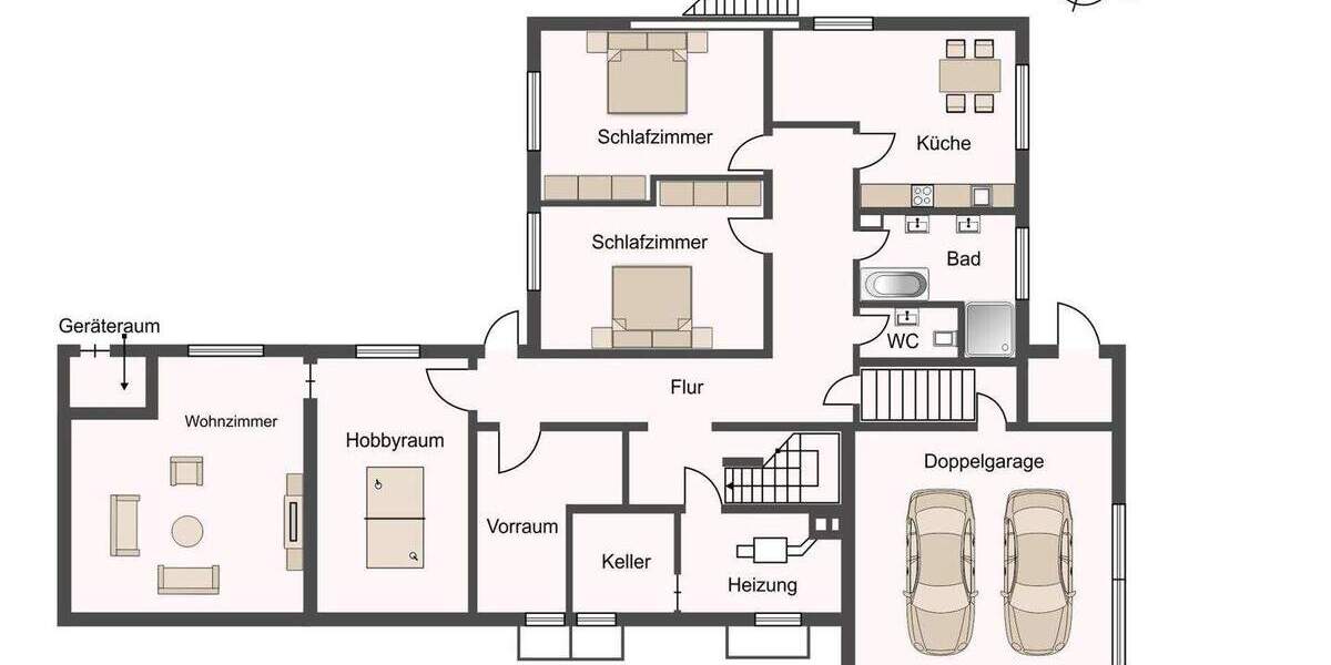 Einfamilienhaus Hamburg Heimfeld - 7 Zimmer, 271 m&sup2;, 895.000&euro; | Angebot:25747779