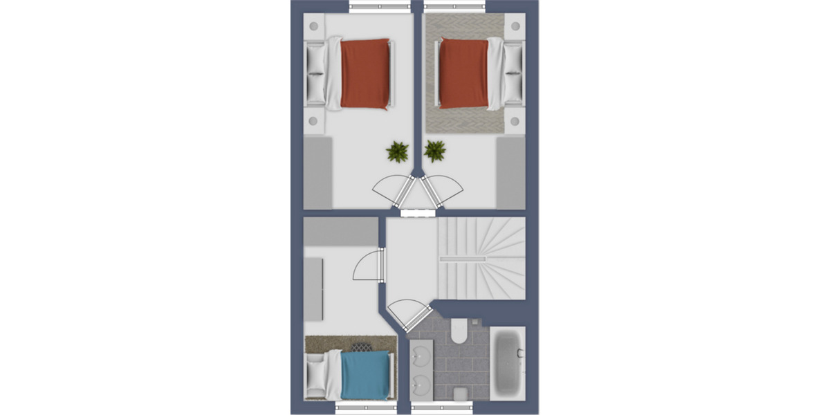 Reihenmittelhaus Hamburg Iserbrook - 5 Zimmer, 126 m&sup2;, 849.000&euro; | Angebot:25797861
