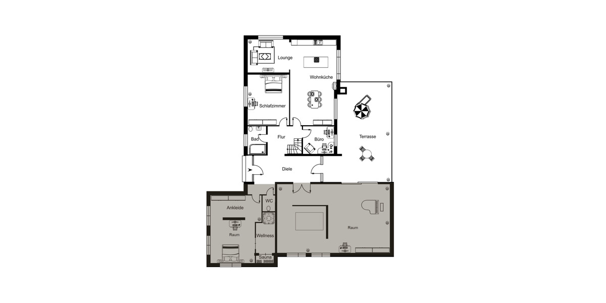 Einfamilienhaus Aumühle - 6 Zimmer, 200 m&sup2;, 1.295.000&euro; | Angebot:25673402