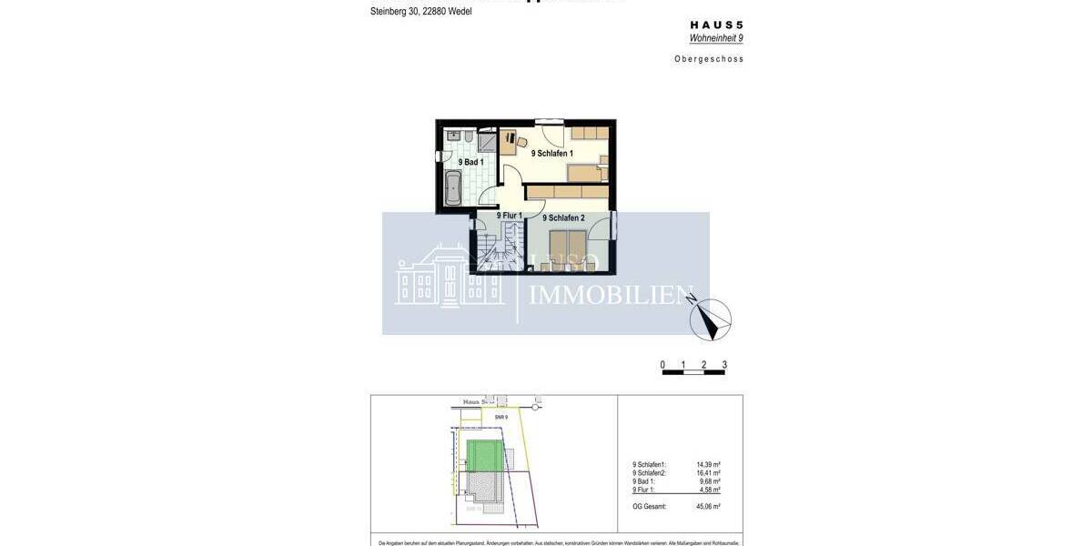 Doppelhaushälfte Wedel Marienhof - 4 Zimmer, 136 m&sup2;, 852.798&euro; | Angebot:25797247