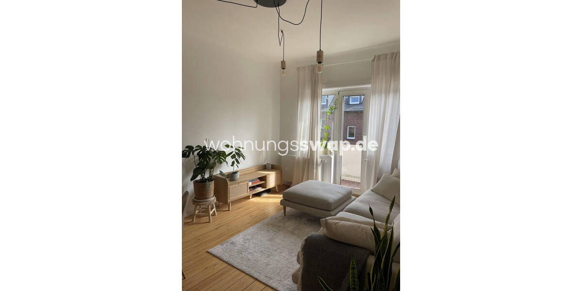 Etagenwohnung Hamburg Winterhude - 2 Zimmer, 50 m&sup2;, 1.200&euro; | Angebot:25958242