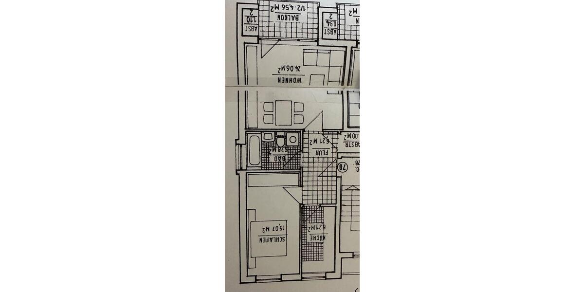 Etagenwohnung Ahrensburg - 2 Zimmer, 62 m&sup2;, 268.000&euro; | Angebot:25550051