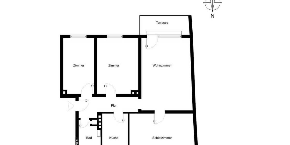 Etagenwohnung Reinbek - 4 Zimmer, 78 m&sup2;, 279.000&euro; | Angebot:25687547