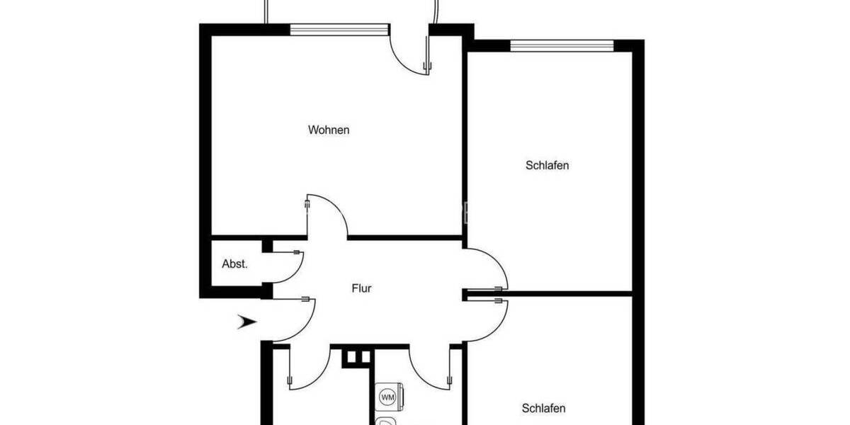 Etagenwohnung Hamburg Barmbek-Nord - 3 Zimmer, 70 m&sup2;, 479.000&euro; | Angebot:25899133