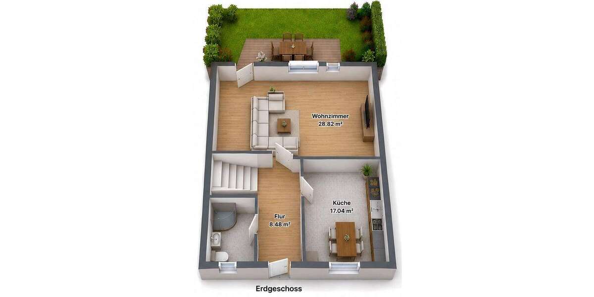 Einfamilienhaus Kummerfeld - 6 Zimmer, 145 m&sup2;, 1.800&euro; | Angebot:27336387