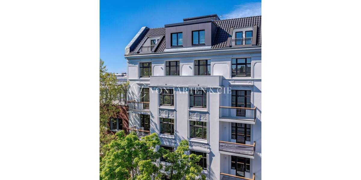 Etagenwohnung Hamburg Uhlenhorst - 2 Zimmer, 47 m&sup2;, 499.000&euro; | Angebot:25671904