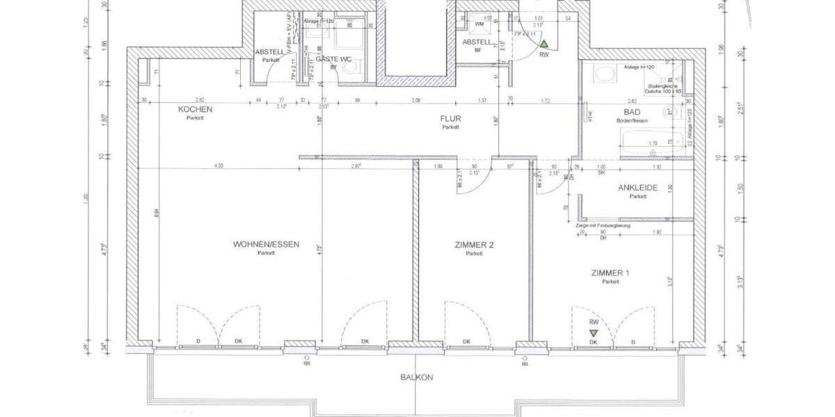 Etagenwohnung Hamburg Stellingen - 3 Zimmer, 114 m&sup2;, 799.000&euro; | Angebot:25991710