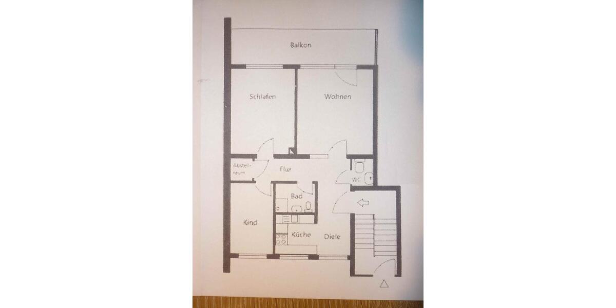 Etagenwohnung Bad Bramstedt - 3 Zimmer, 79 m&sup2;, 222.000&euro; | Angebot:23799116