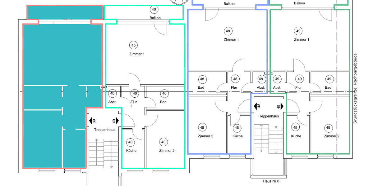 Etagenwohnung Hamburg Eimsbüttel - 2 Zimmer, 64 m&sup2;, 466.128&euro; | Angebot:25740740