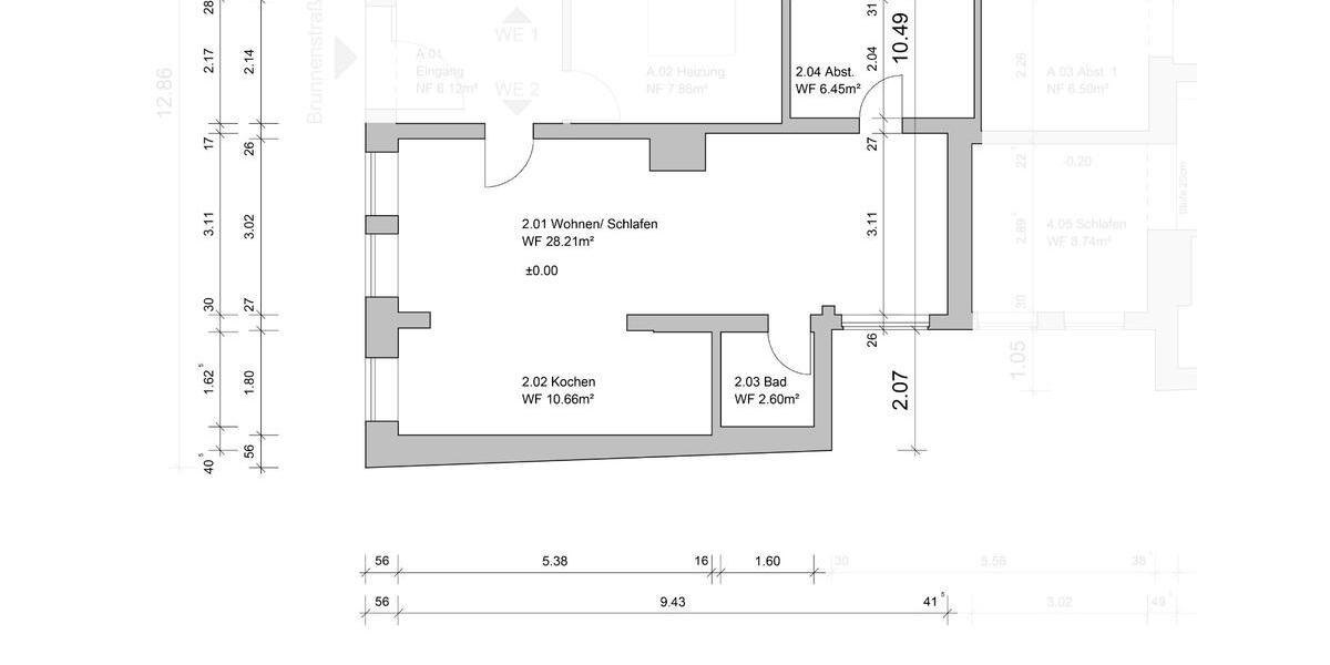 Erdgeschoßwohnung Bad Oldesloe - 1 Zimmer, 48 m&sup2;, 665&euro; | Angebot:25783884