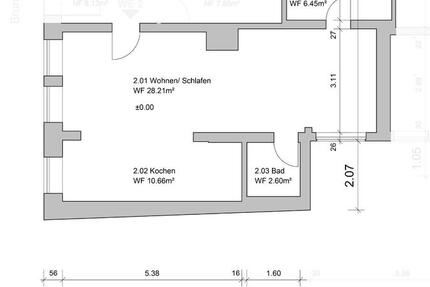 Wohnung Bad Oldesloe - 1 Zimmer, 48 m&sup2;, 665&euro; | Angebot:25783884
