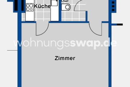 Wohnung Hamburg Wandsbek - 1 Zimmer, 46 m&sup2;, 469&euro; | Angebot:25765225