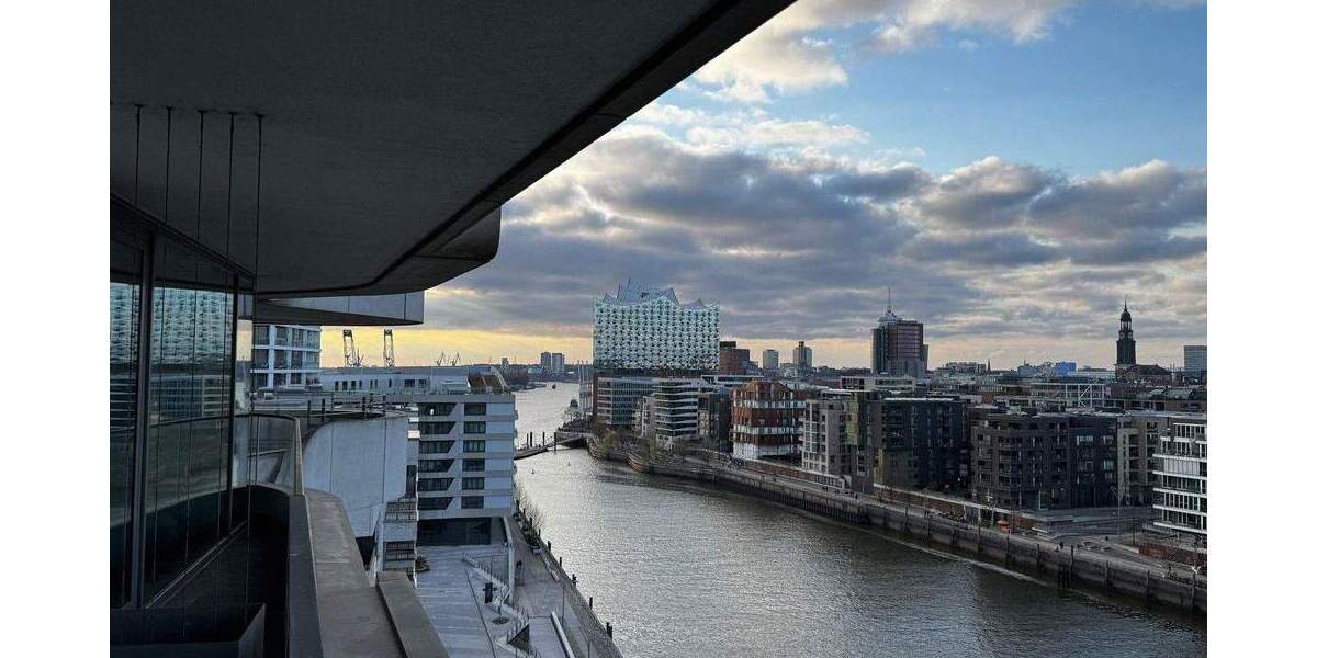 Etagenwohnung Hamburg HafenCity - 2 Zimmer, 133 m&sup2;, 2.500&euro; | Angebot:25693978