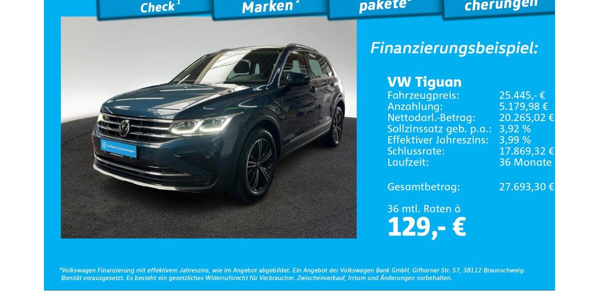 VW Tiguan 62.380 km 25.445 &euro; Hamburg 22761