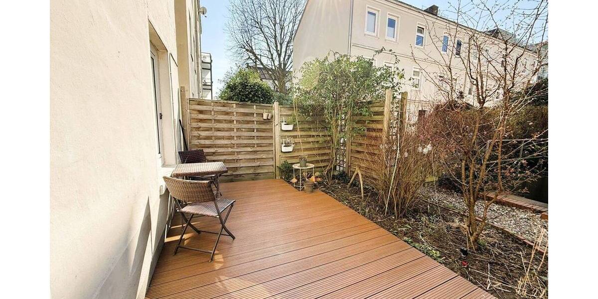 Terrassenwohnung Hamburg Winterhude - 2 Zimmer, 42 m&sup2;, 429.000&euro; | Angebot:25957185